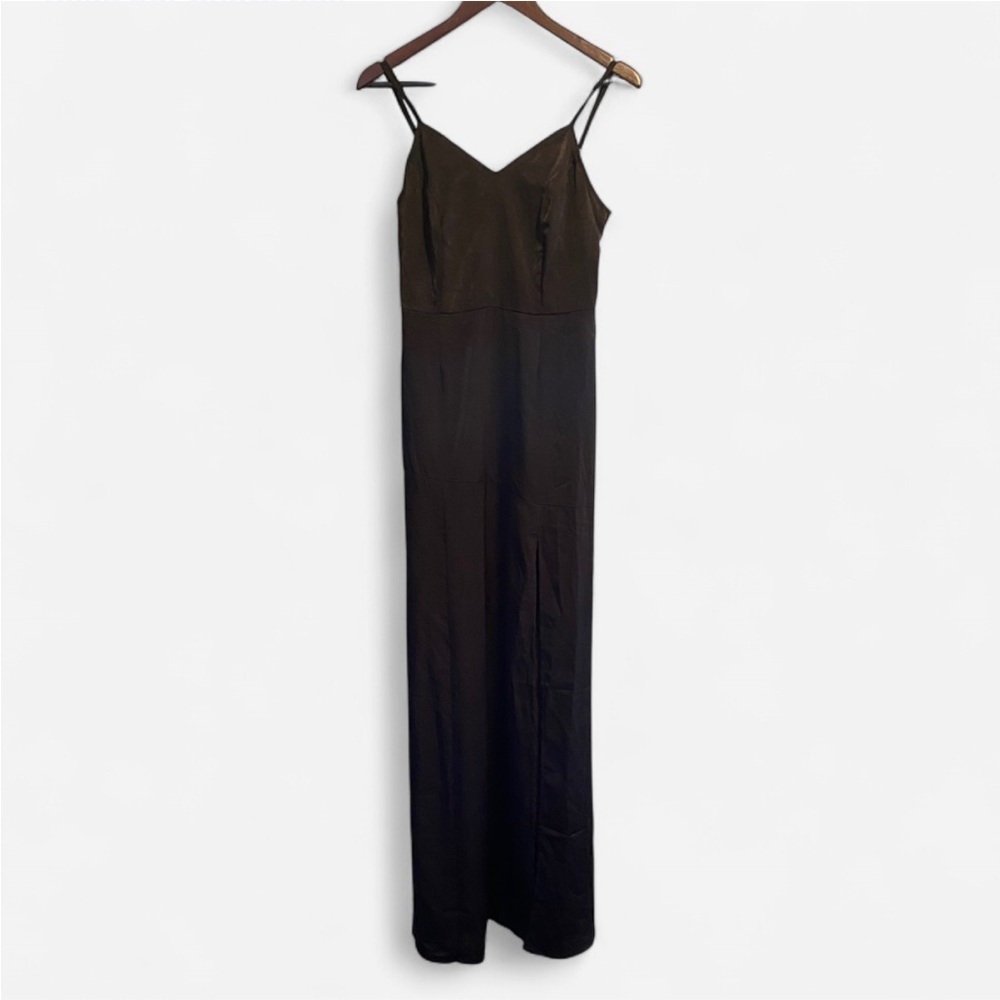 Lulu’s Black Sleeveless Maxi Dress Women's Size Medium